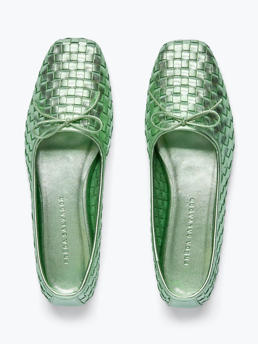 BNWT Freda Salvador Jada Square Toe Ballet Flat Size 7.5